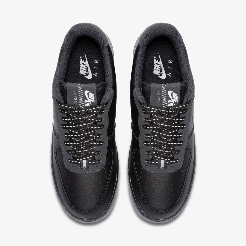 Nike Air Force 1 Big Swoosh Black CD0888 001 Grailify